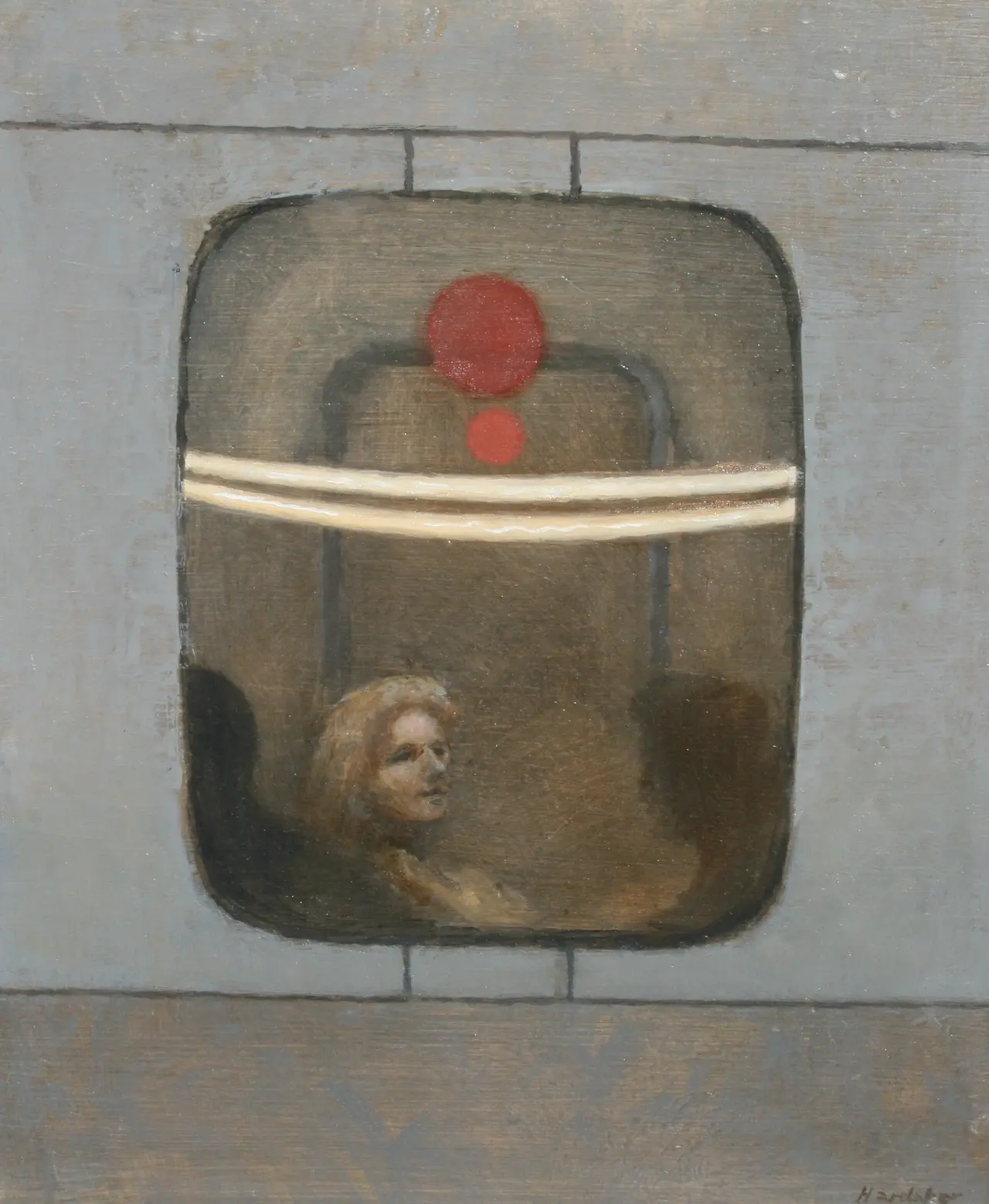 Charles Hardaker - the tube - reflected lights